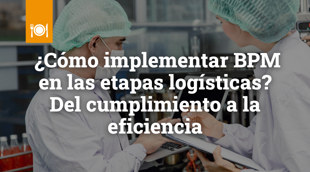 ¿COMO IMPLEMENTAR BPM EN LAS ETAPAS LOGISTICAS? DEL CUMPLIMIENTO A LA EFICIENCIA